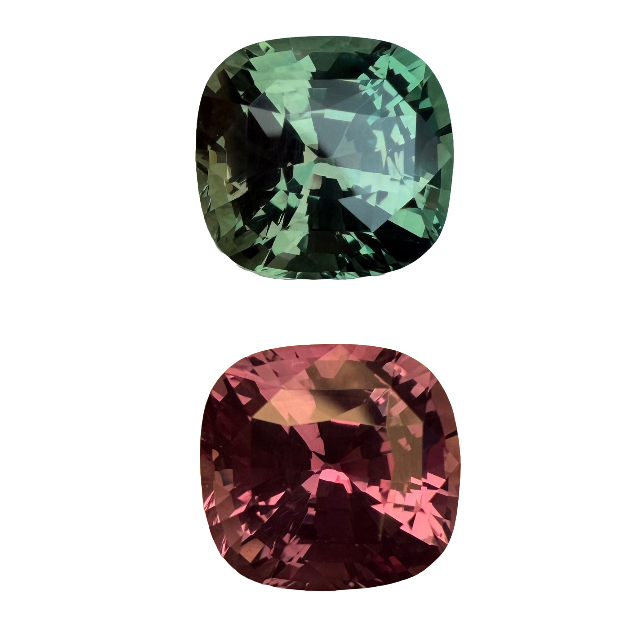 Alexandrite様用 5.46 ct Alexandrite Cushion Cut Nearly Flawless | The Rare Gem